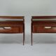 Pair of Italian Mid-Century Modern Bedside Tables, 1950s