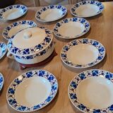 Old Badonviller soup set
