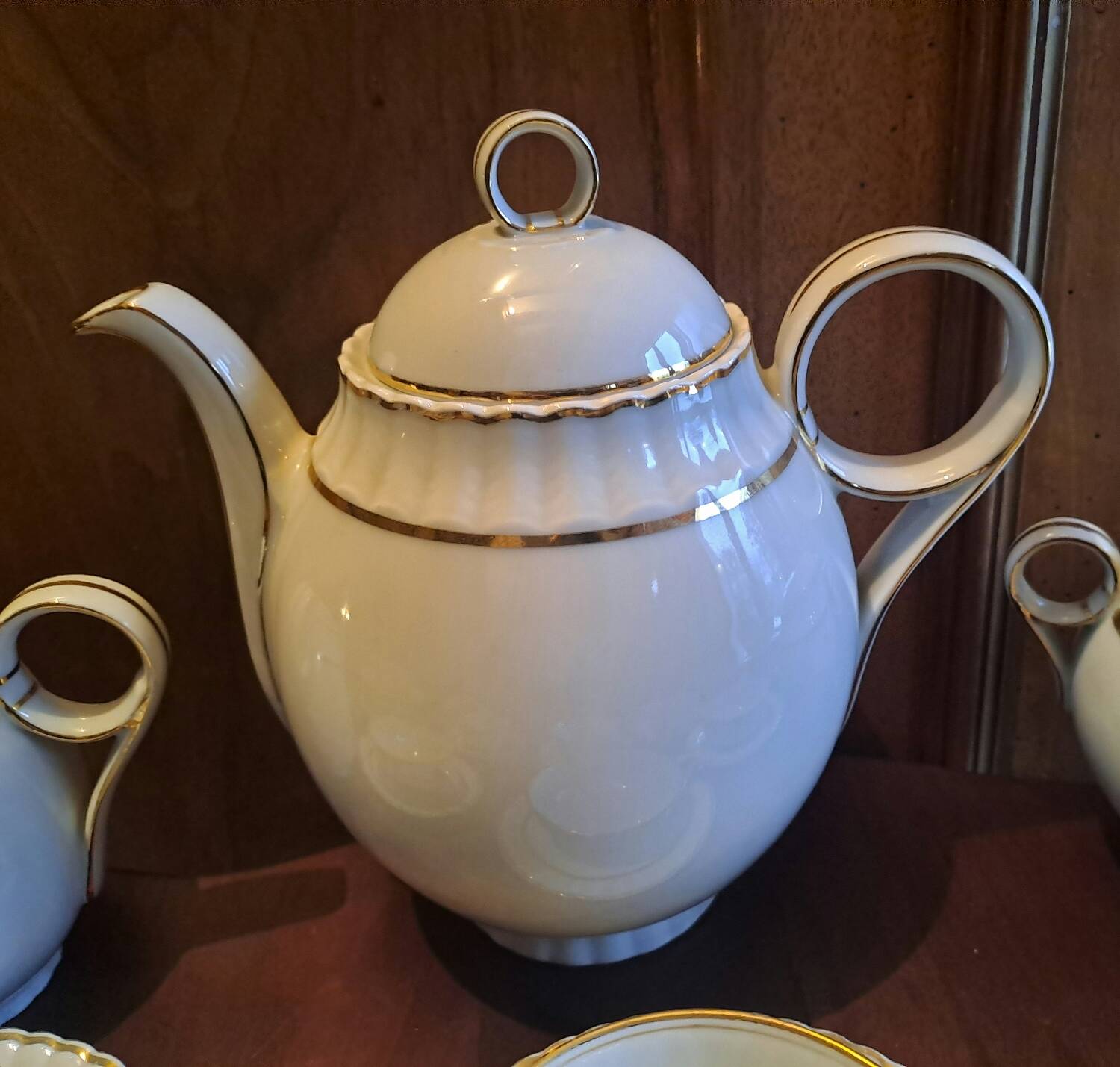Bernardaud Limoges porcelain tea set