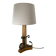 Vintage fifties desk lamp in Prouvé style