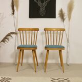 Set of 2 scandinavian chairs 1960