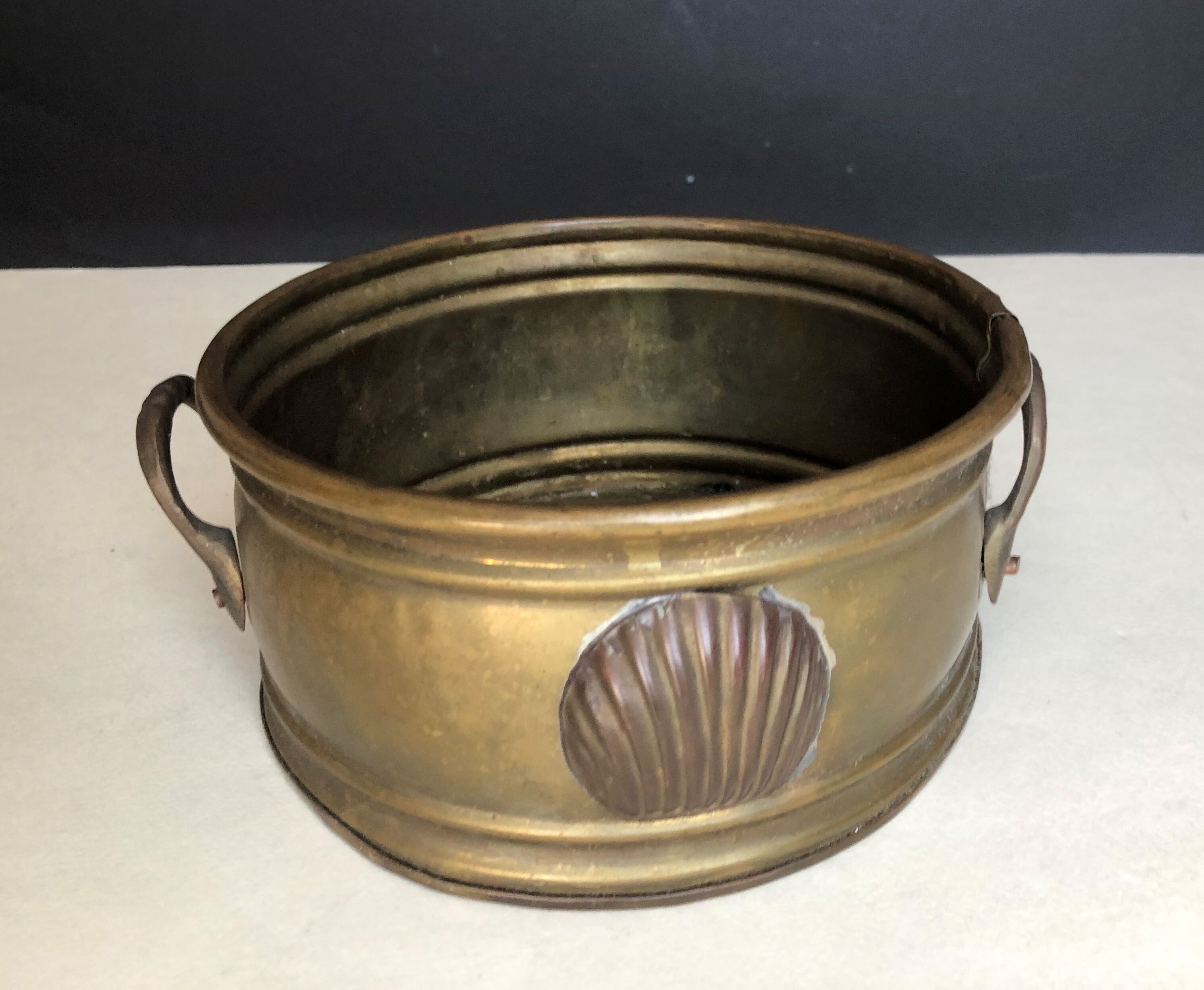 Jardinière en cuivre