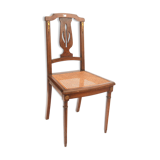 Canned chair from the 1900s period