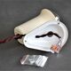 Vintage articulated metal spotlight - cream color -