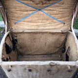 Rattan & Wicker Chest & Trunk Militaria, French Military Collection