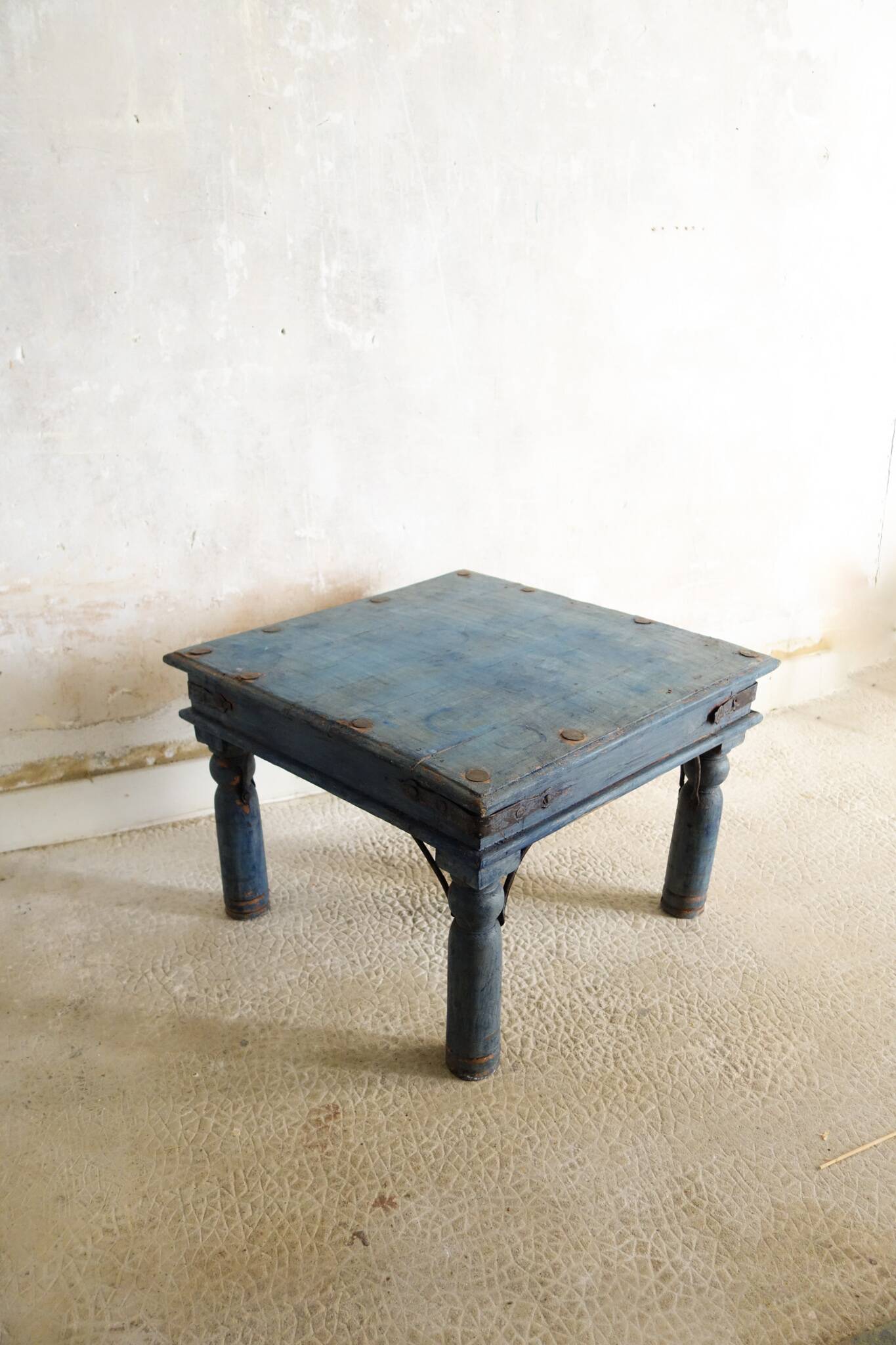 Table basse rustique shabby chic