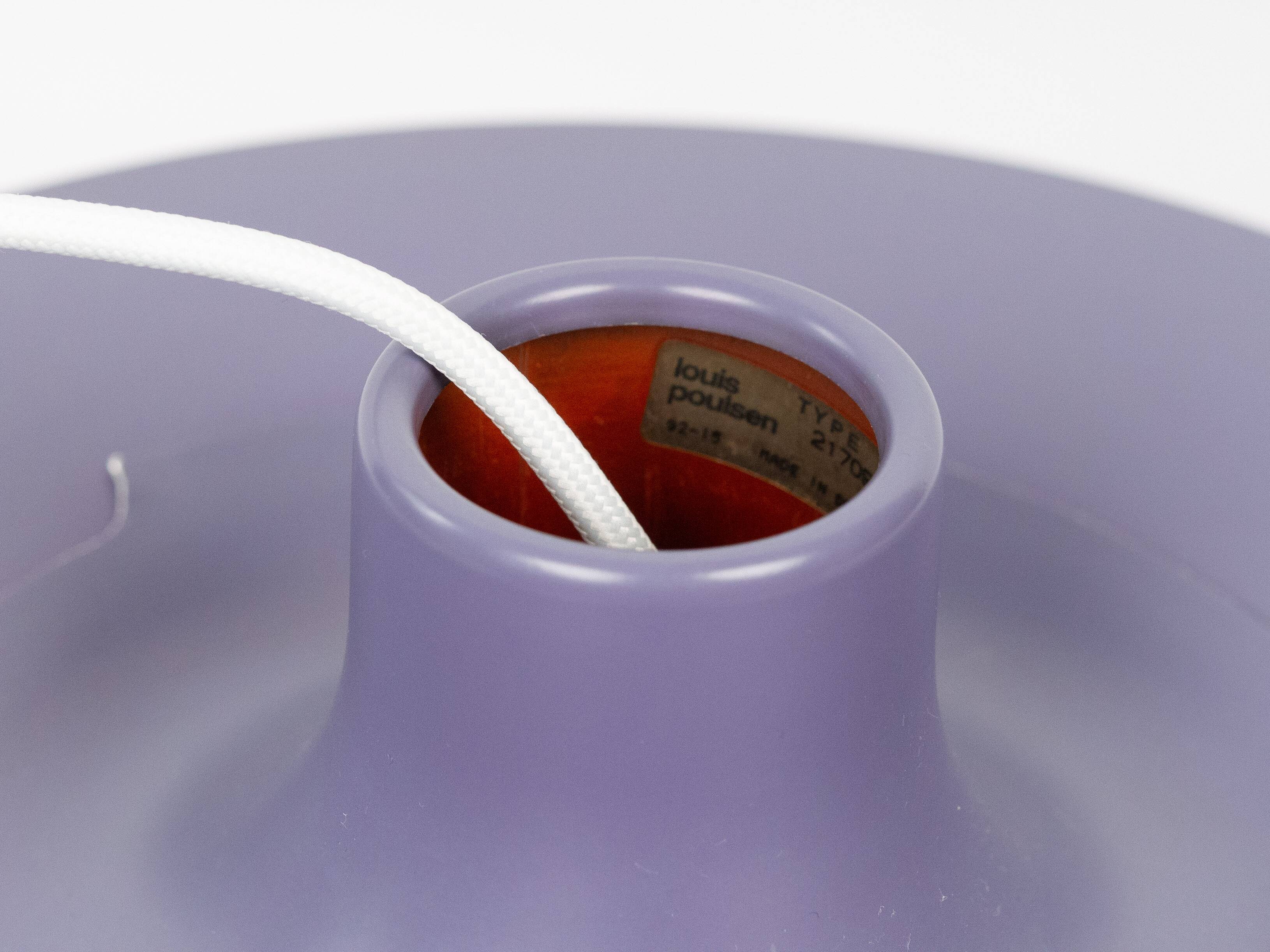 Rare indigo PH 5 pendant lamp by Poul Henningsen, Louis Poulsen, 1958