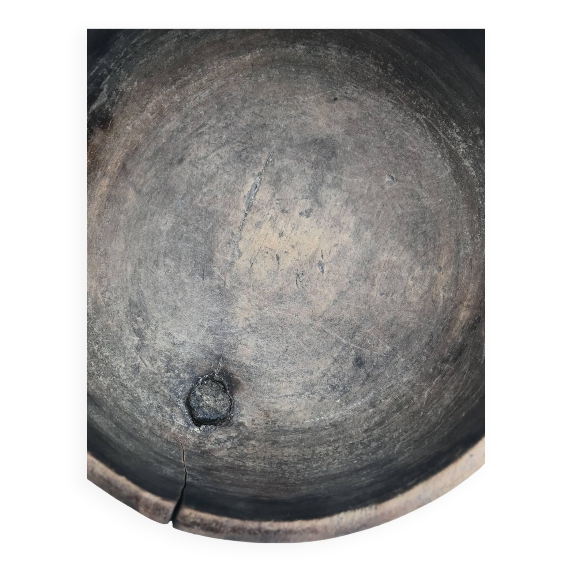 Antique wooden bowl