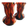 Paire de vase en verre vintage