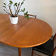 Table ronde scandinave extensible en teck