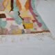 Berber bohemian handmade wool rug 250 X 150 CM