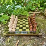Ancient Greek Style Travel Chessboard