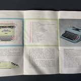 Machine à écrire vintage et design Lettra 22 Olivetti
