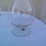 6 glasses of Lorraine crystal cognac