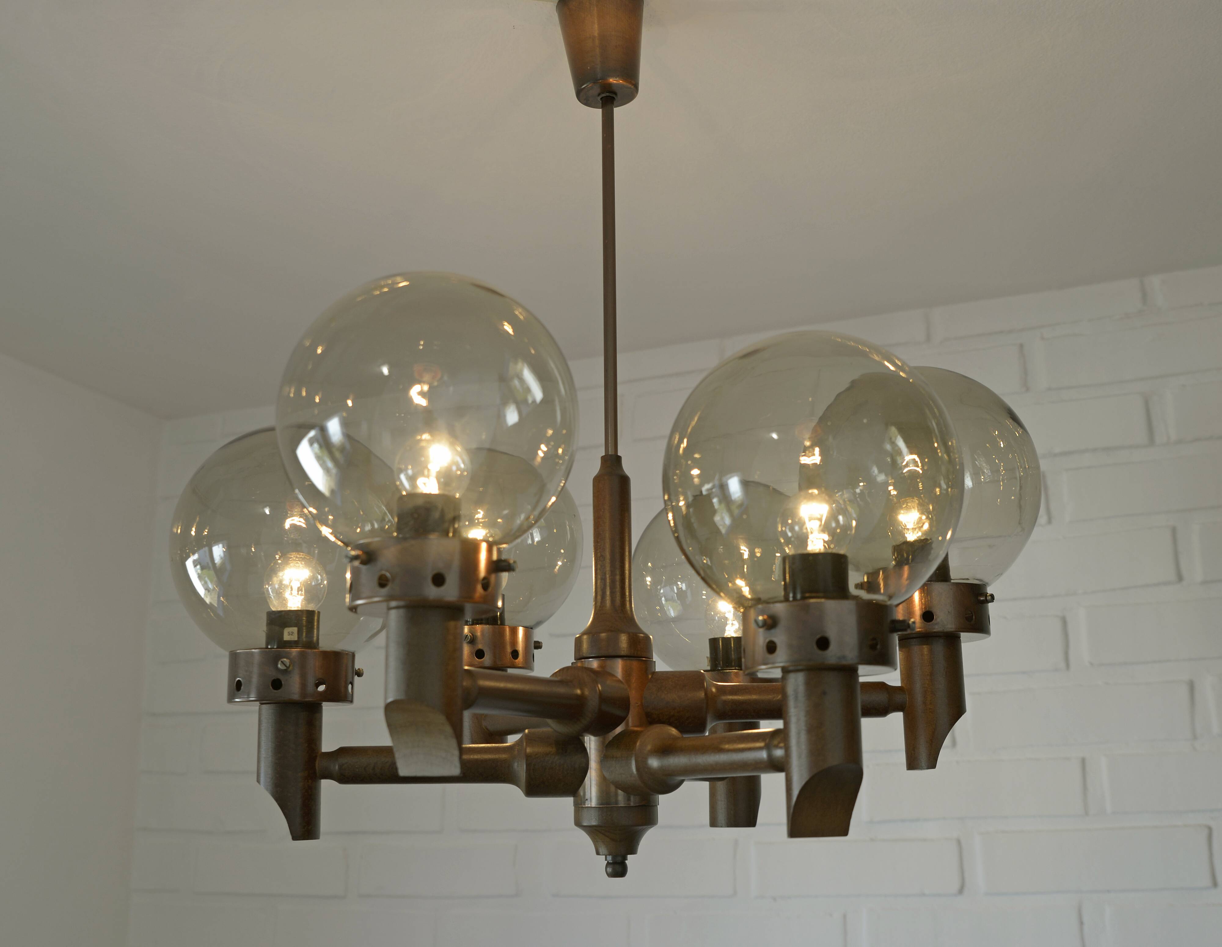 Vintage rustic chandelier wooden hanging lamp medieval style pendant light