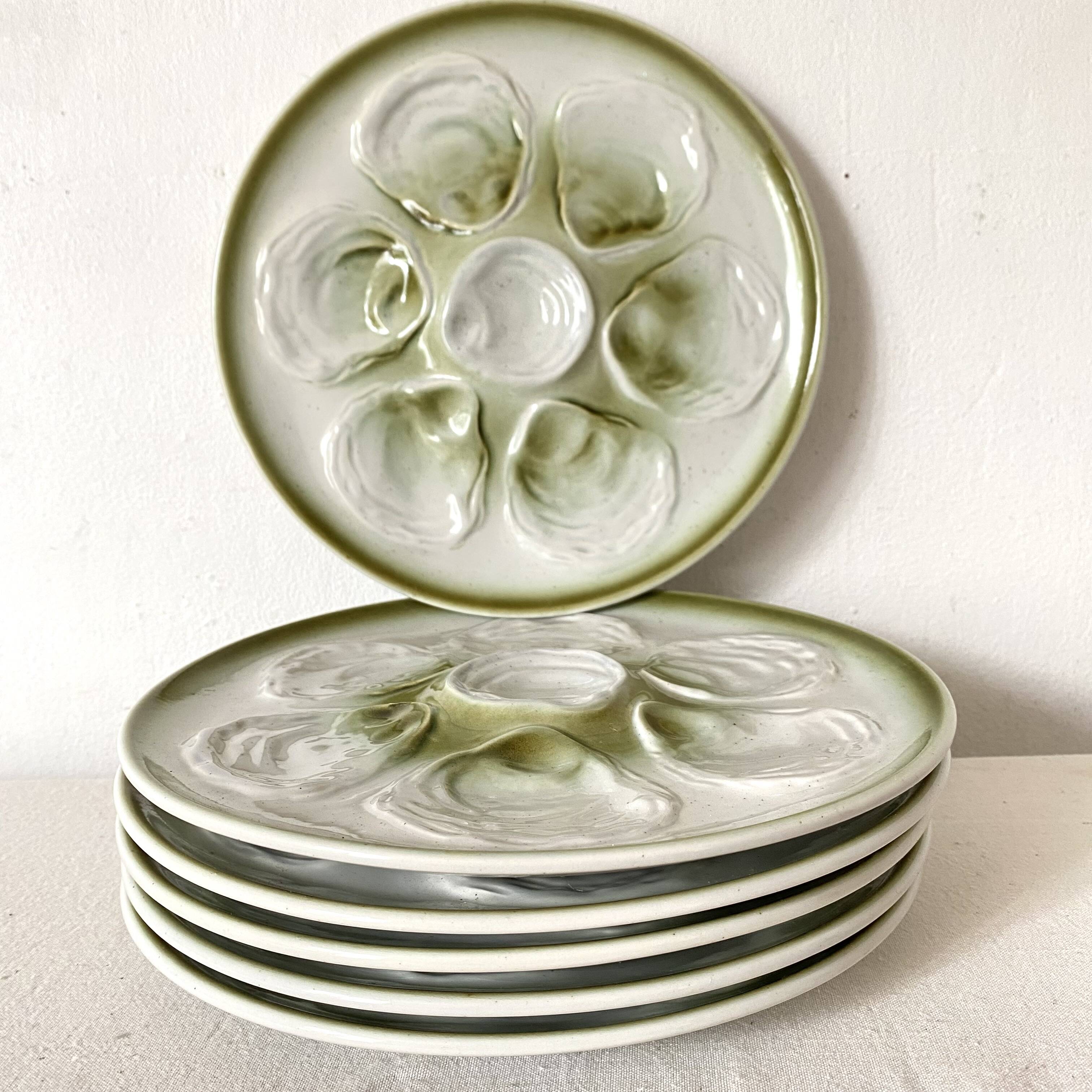 Saint Amand Oyster Plates