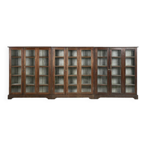 Grande vitrine en teck