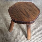Tabouret en bois