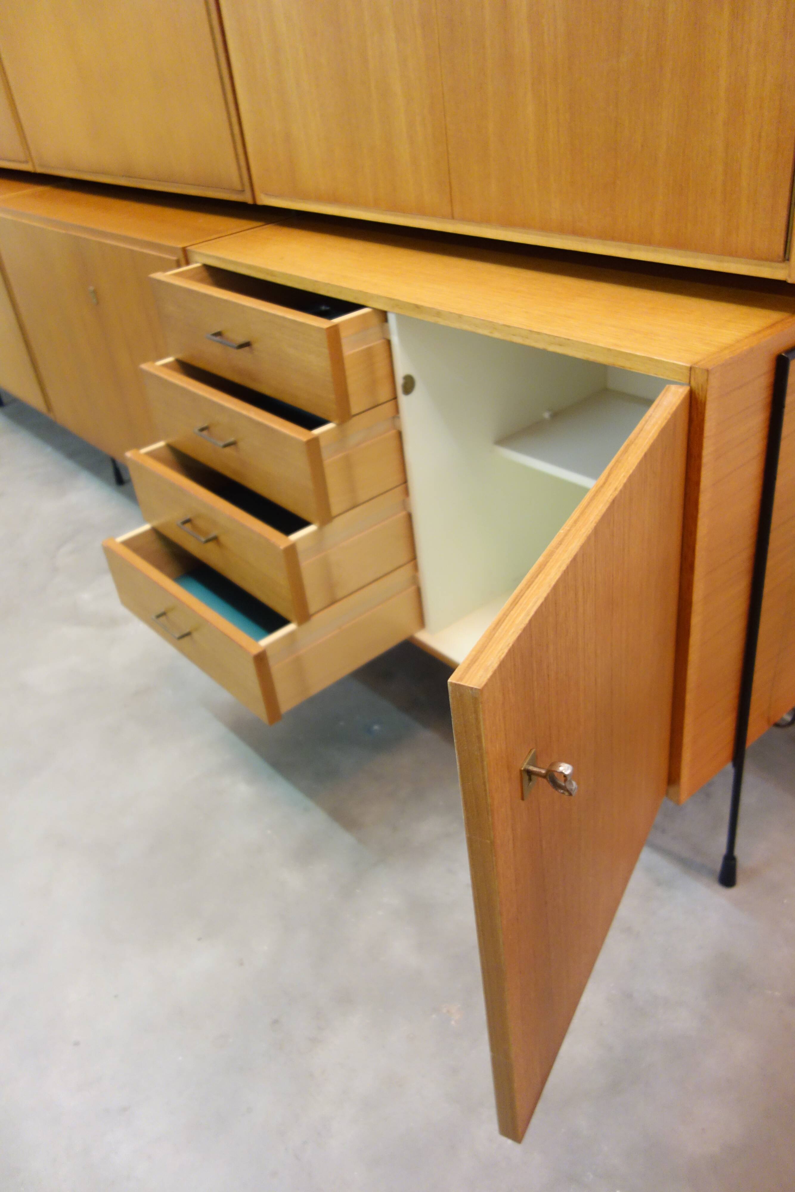 Omnia wall unit by Ernst Dieter Hilker 1960s