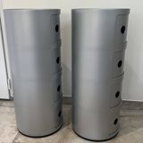 Set of 2 Kartell Componibili 4 Doors