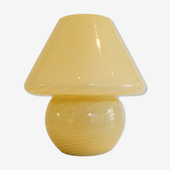 Murano glass mushroom lamp by Gambaro e Poggi, 1970'