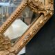 Mirror has wooden closed and gilded stucco  Napoleon III 19th century