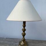 Antique gilt bronze lamp