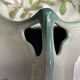 Faiencerie de Saint-Clément - Service dish "called beggar" - Art Deco - Earthenware - Mistletoe décor