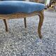Pair of Louis XV style cabriolet armchairs