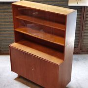 High buffet Biblitheque compass feet U 450 by Jiri Jiroutek for Interier Praha 1960