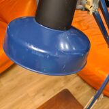 Vintage blue architect lamp