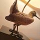 Vintage woodcock lamp by Elli Malevolti for Artiflex, designer lighting