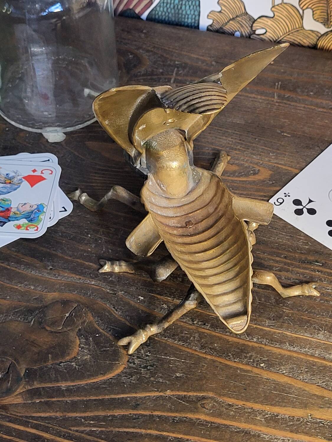 Vintage insect ashtray