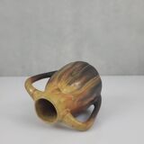 Stoneware vase signed Gilbert Méténier Art Deco