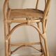 High rattan stool
