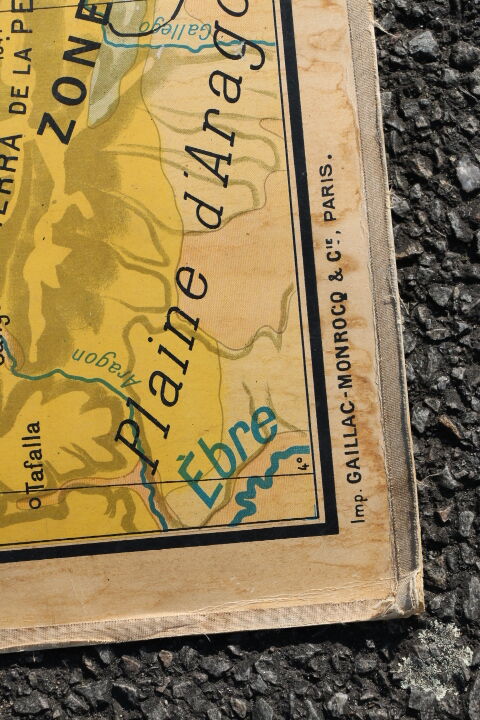 School n° 3 Pyrénées map