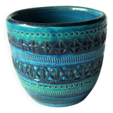 Small bitossi planter - designed by Aldo Londi - marked - vintage