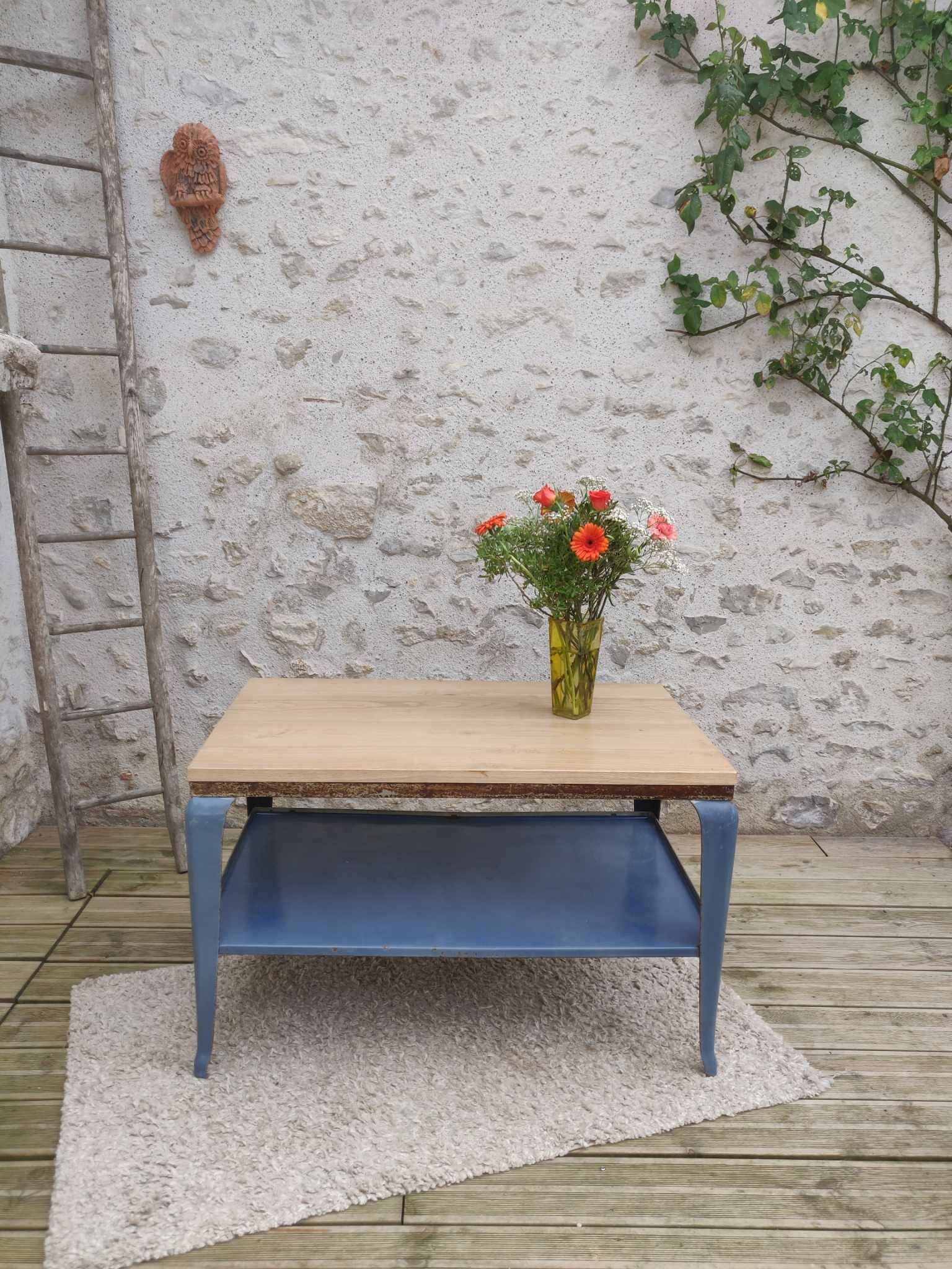 Table d'appoint industrielle
