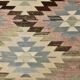 3x10 Pink & Cream Vintage Kilim Runner Rug, 81x306Cm