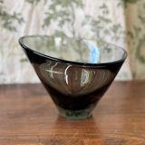 Large asymmetrical bowl designed by Per Lütken for Holmegaard