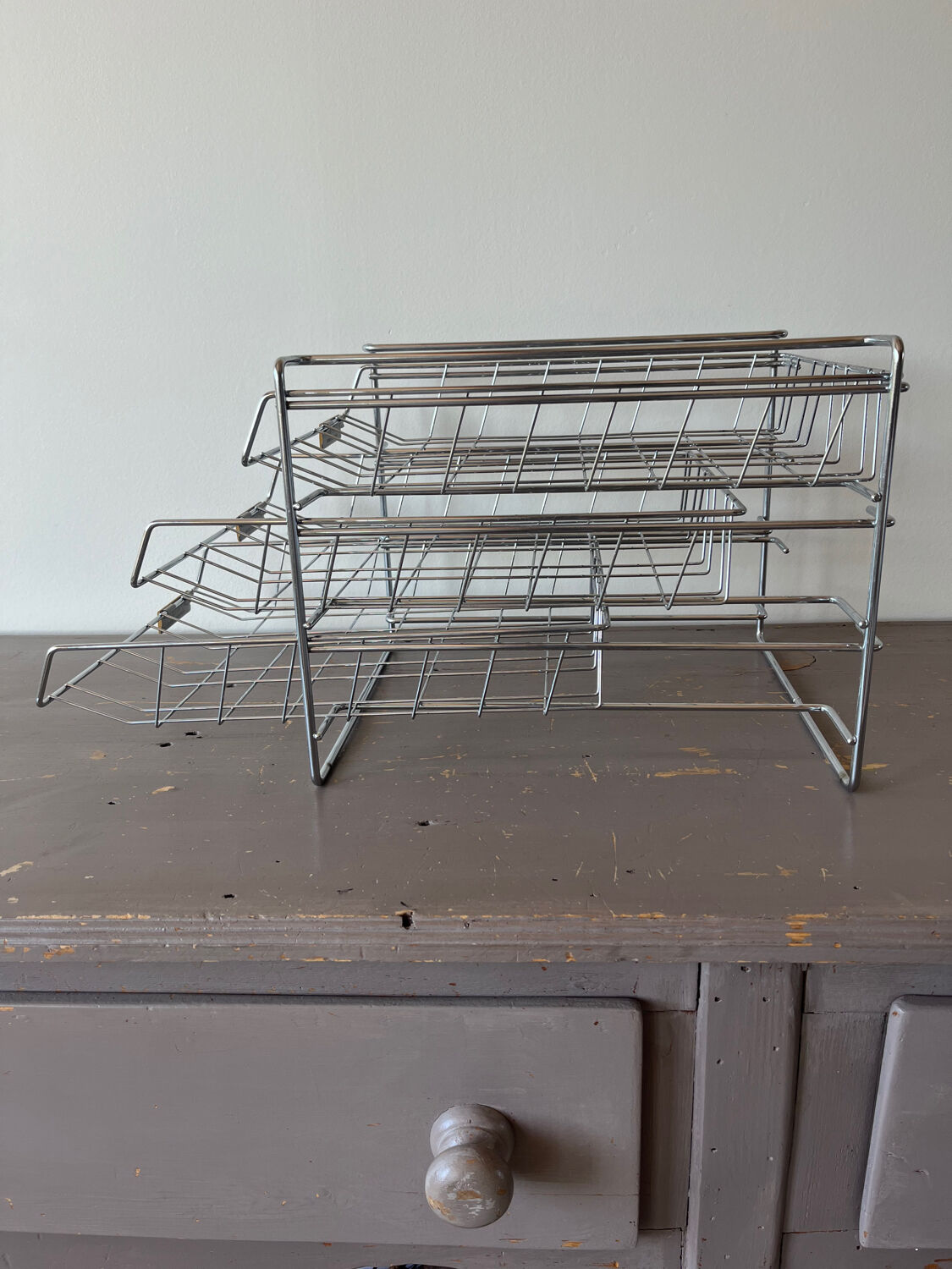 Banette of 3 metal baskets Grieshaber