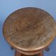 Industrial adjustable piano stool. 1930s