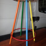 Multicolored stool 1960s