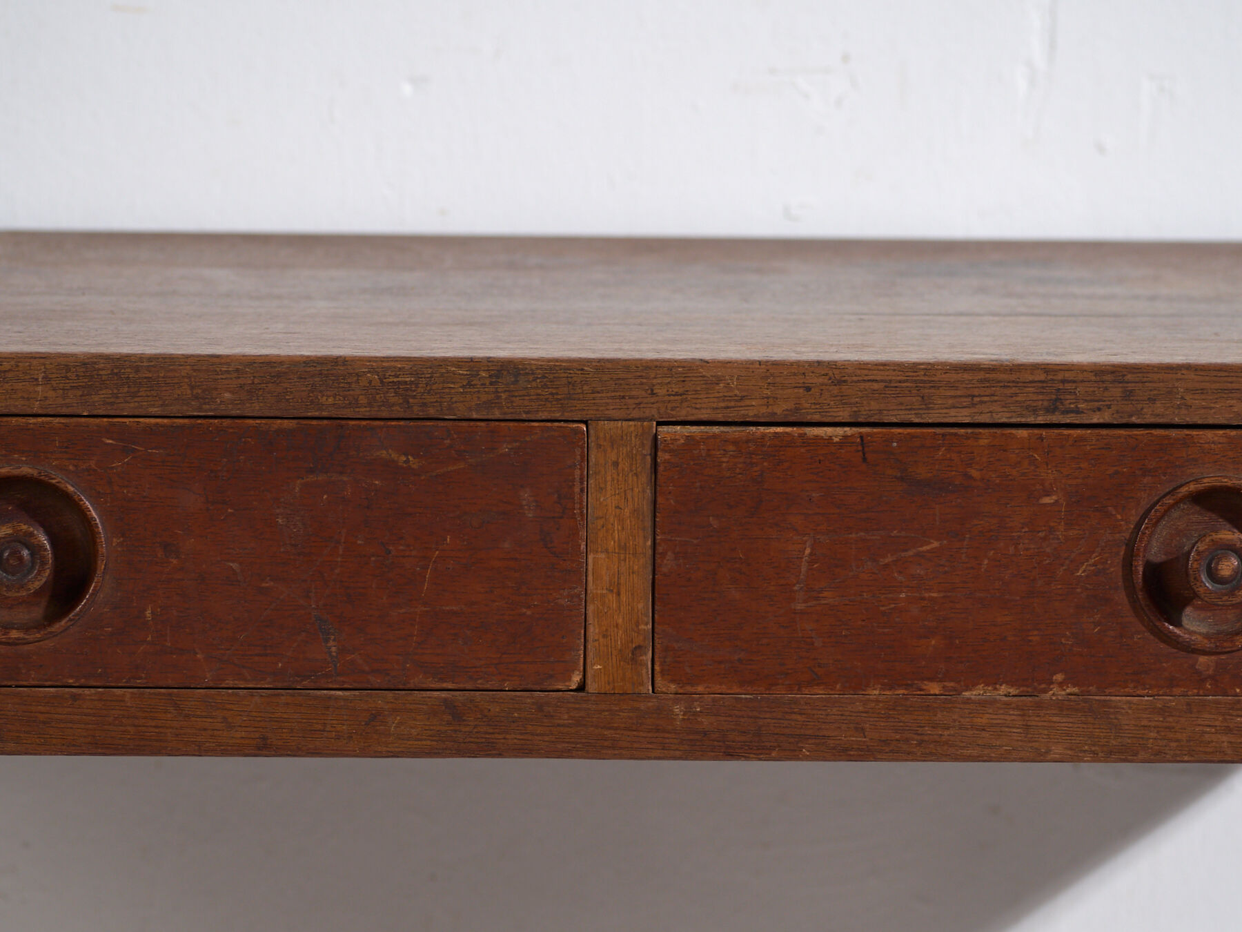 Bureau japonais ancien de type tsukue – Période Taisho/Showa (c.1910-1940)