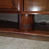 Charles Dudouyt oak art deco sideboard buffet 1940