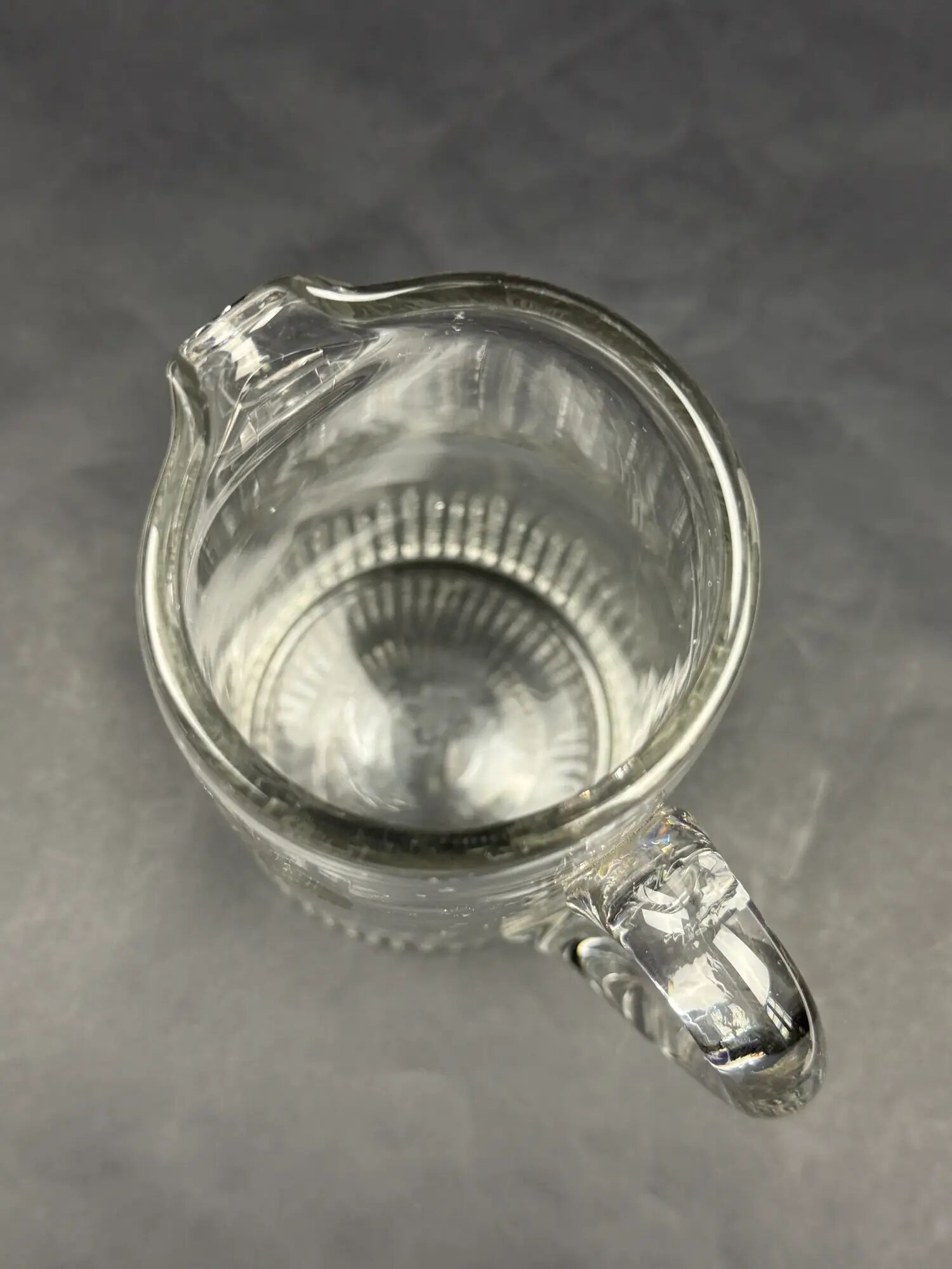 Baccarat, Nancy model jug in crystal, 1908