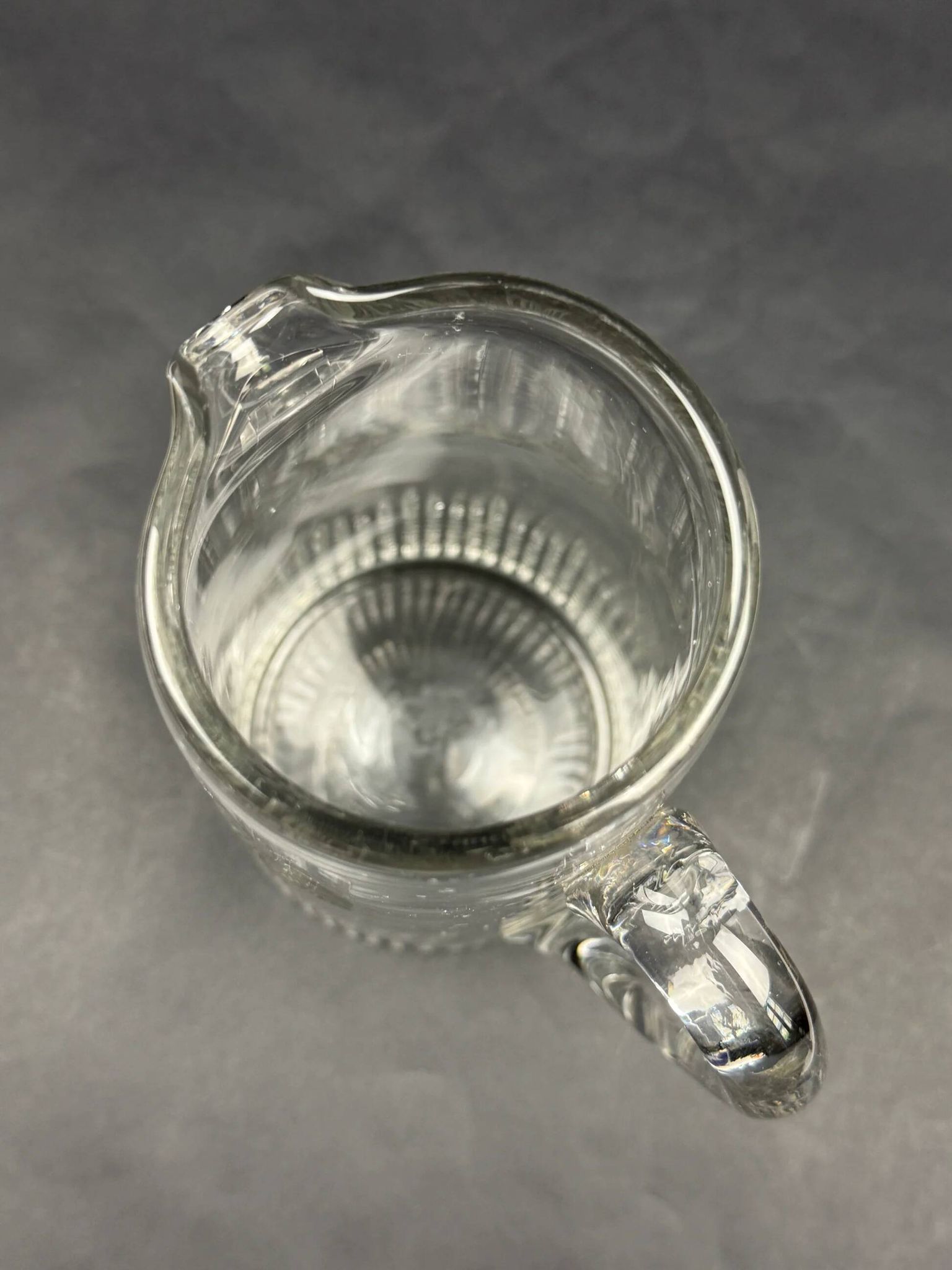 Baccarat, Nancy model jug in crystal, 1908