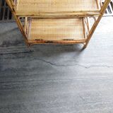 Furniture 4 shelves in used rattan