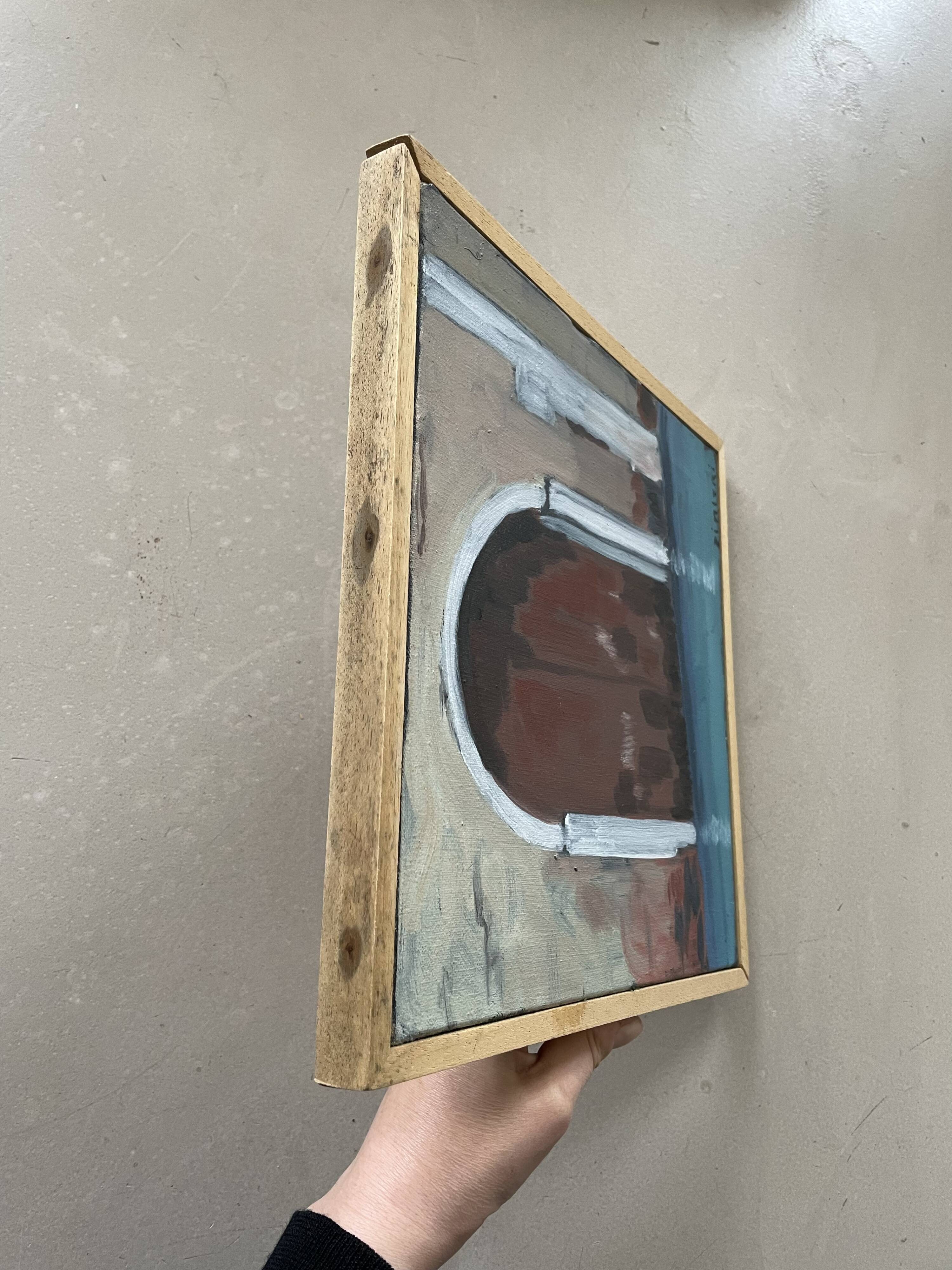 Oil on canvas signed Dimitri