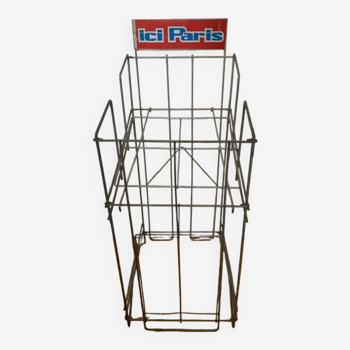 Advertising magazine rack Ici Paris